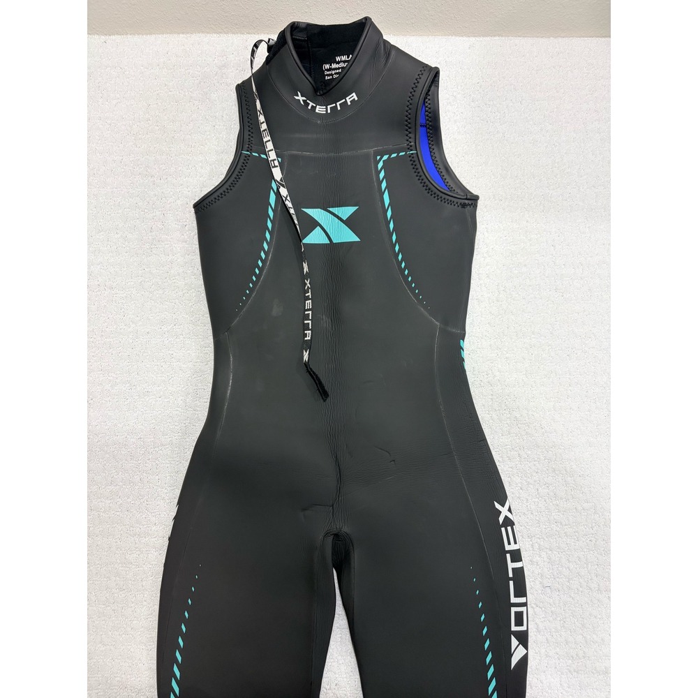 Xterra Vortex Sleeveless Wetsuit Womens ML Triathlon
